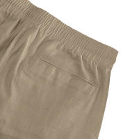 Pantalones cortos de trabajo multibolsillos estilo americano para hombre, informales, ajustados, con cordón, de verano - details 11