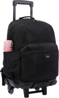 TOTTO - Mochila Escolar con Ruedas Grandes, Modelo Trik, Mochila Grande, Capacidad 27 Litros, Bolsillo para Portátil 14", Tablet, 2 Bolsillos para Botella, Correas en S para Mayor Comodidad, Resistente, Color Negro - details 1