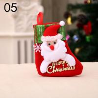 Mini Calcetines De Navidad Con Colgantes De Santa Claus Y Esqueleto De Navidad Calcetines De Regalo Para Árbol De Navidad Decoración De Hogar - details 5