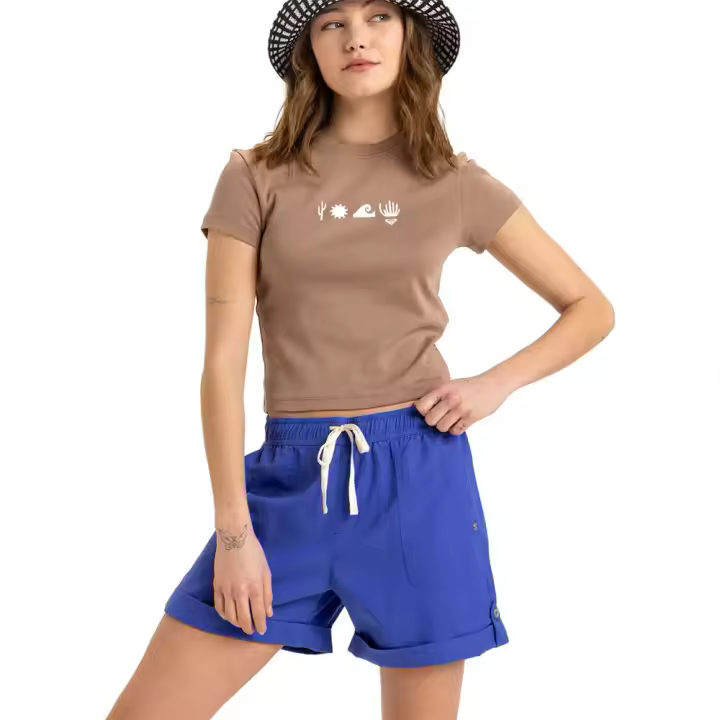 Roxy Pantalones Cortos Deportivos Sweetest Day - 1