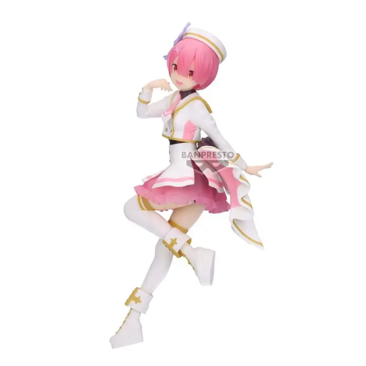 Figura Ram Stage Costume  Re:Zero Starting Life in Another World 22cmFigura  Coleccionable - Idea de Regalo- Mercancia Oficial - Juguetes para Niños y Adultos - Movies Fans - Muñeco para Coleccionistas y Exposición - 1
