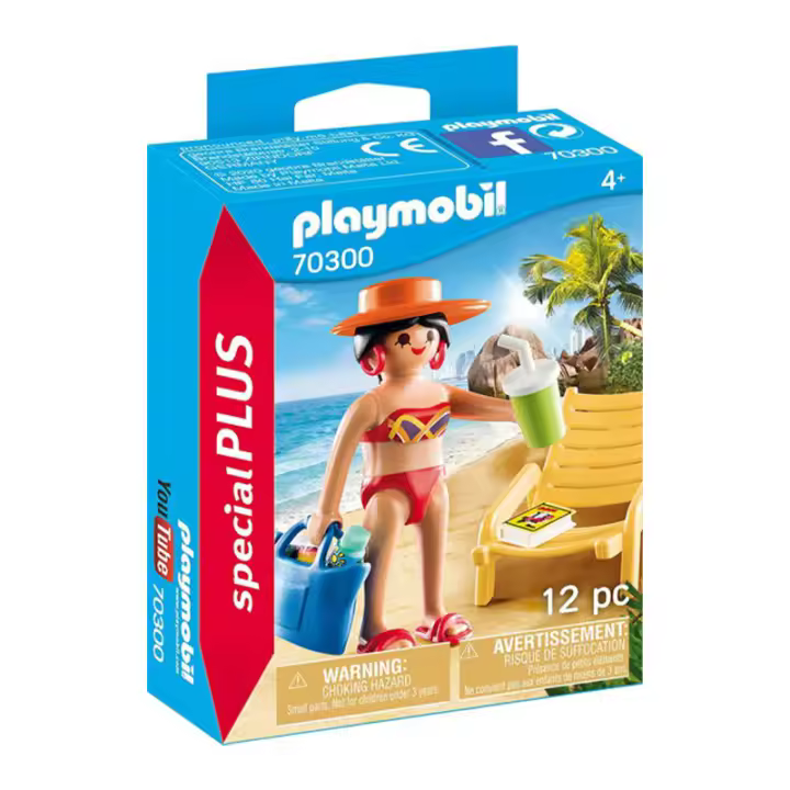 Playmobil Turista con Hamaca, 70300 - 1