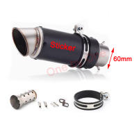 Silenciador De Escape Para Motocicleta Universal 51mm 60mm En Acero Con Killer De DB Adecuado Para Z800 900 Z1000 CBR600 S1000RR MT07 MT09 - details 4
