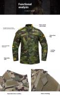 Traje Táctico De Camuflaje Americano Para Hombres De Segunda Generación Con Mangas Largas Resistente Al Desgaste Para Entrenamiento Al Aire Libre Y Ciclismo - details 4