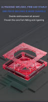 Bloques De Construcción Magnéticos Luz Para Niños Juguetes Educativos STEM 3D Transparentes Con Carril De Bolas Para Aprendizaje - details 10