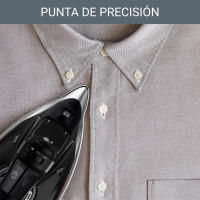 Rowenta Pro Master Plancha de Vapor, Golpe de Vapor de 200 g/minuto, Modelo Gamma y Rojo, Apagado Automático de Seguridad, Punta de Precisión, Pulverizador de Precisión, Depósito de Agua de Fácil Llenado, Planchado Duradero, 2800 W, DW8210D1 - details 2