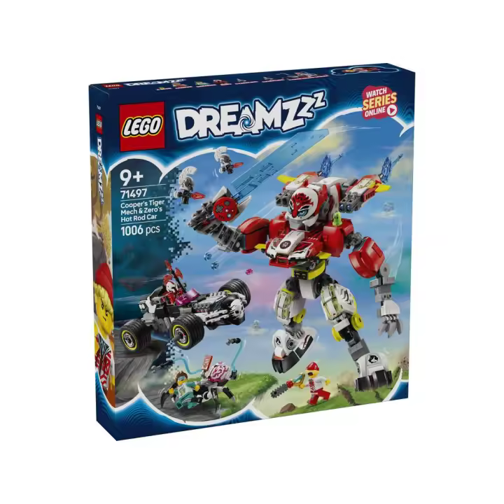 Lego Dreamzzz Meca Tigre de Cooper y Bólido de Zero Juguetes LEGO - 1