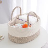 Bolsa Multifuncional Para Mamá Almacenamiento Portátil De Pañales Y Botellas De Alimentación Cesta De Algodón Para Viajes - details 0