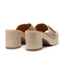 Sandalias plataforma mujer TINA KIZ 2503 CAMELLO PALA PLATAFORMA SERRAJE CAMELLO 35049 25V - details 1