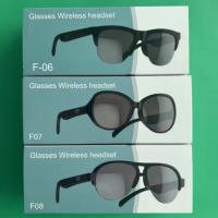 Gafas Inteligentes con Audio Solar Bluetooth 5,3 | Auriculares Abiertas + Lentes Polarizadas UVA/UVB 400 | Badería Recargable (8h Autonomía) | Compatible con iOS/Android/PC | Modelos F06-F08 para Juegos y Conducción | Certificación CE - details 0