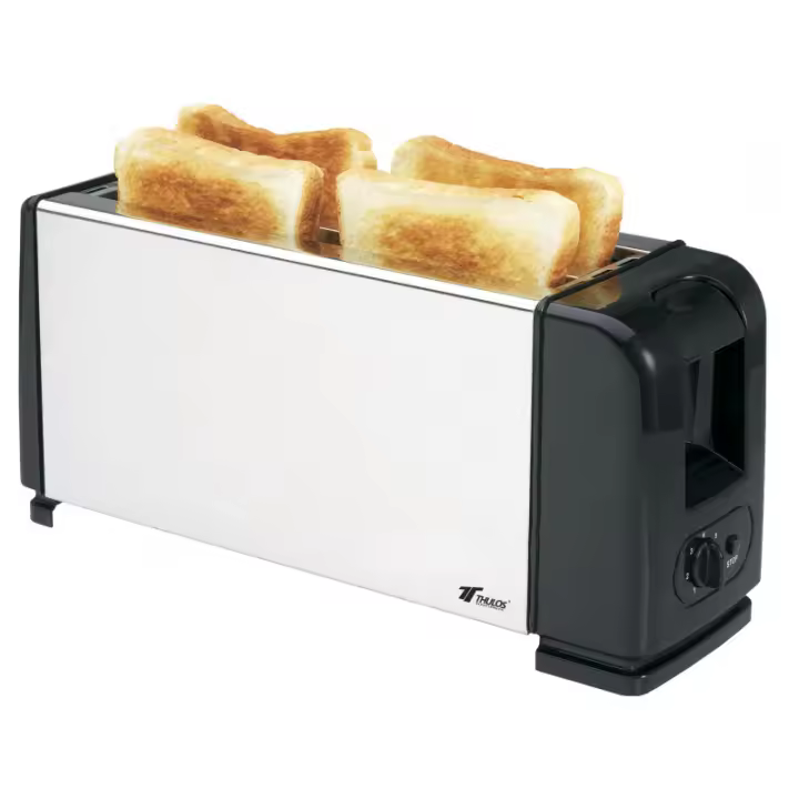 Tostador Eléctrico de  4 rebanadas 1200W. THULOS TH-TV200 | TH-TV200SS - 1