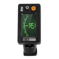 Afinador Automático Multi-función Clip-on Para Violín Viola Cello Y Baixo Con Pantalla LCD ET-31V Modo De Afinación Automática - details 1