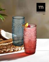 MAXHOME-Set 6 Vaso bajo ,Vaso Alta tiki 500ml-600ml, colores la mediterr - details 5