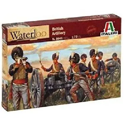 Italeri 6041–Figuras Artillería Británica. Waterloo. Escala 1/72 - 1