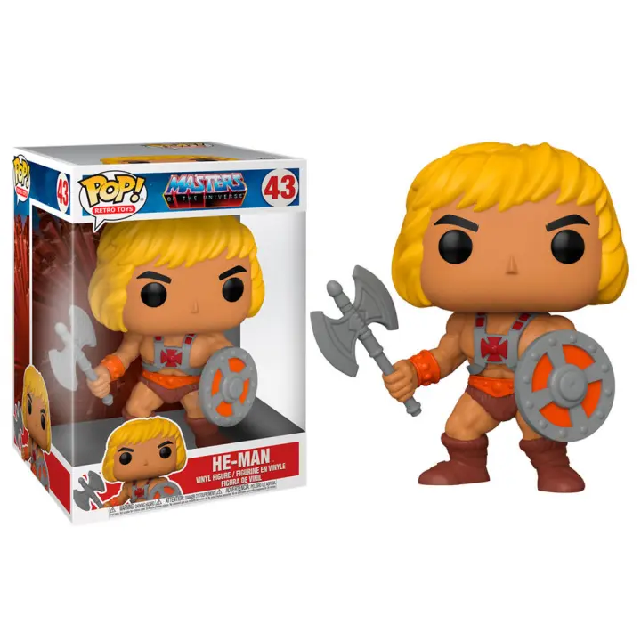 Figura Funko Pop Masters Of The Universe He Man 25Cm-Figura de Vinilo Coleccionable - Idea de Regalo- Mercancia Oficial - Juguetes para Niños y Adultos - Movies Fans - Muñeco para Coleccionistas y Exposición - 1