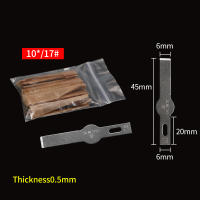 10PCS Herramienta De Reparación BSD Cuchilla De Metal Para Eliminación De Pegamento Y Grabado En Película De Teléfono Móvil - details 9
