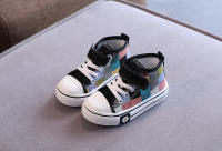 Nuevos Zapatos De Lona Para Niños 2023 Otoño Moda Cuadros Botines Niñas Y Niños Antideslizantes Casual Transversal Adecuado Para Exterior - details 3