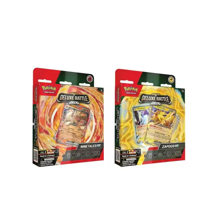 Bandai Juego De Cartas PokéMon Tcg: Baraja De Combate Deluxe Ninetales Varios Modelos (EspañOl), AtréVete A Dominar El Juego De Cartas PokéMon: Duelos Electrizantes, Pc50466 Multicolor - 1