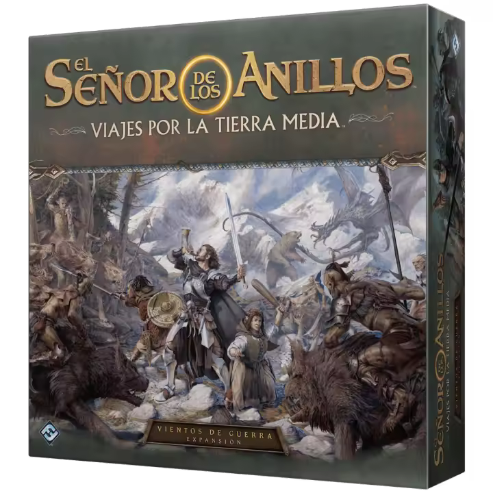 Vientos de Guerra, Expansion de Viajes por la Tierra media, El señor de los anillos, Juego de mesa FANTASY FLIGHT GAMES - 1