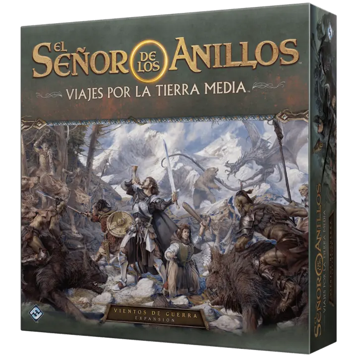 Vientos de Guerra, Expansion de Viajes por la Tierra media, El señor de los anillos, Juego de mesa FANTASY FLIGHT GAMES - 1
