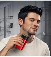 VGR Afeitadora Profesional Eléctrica Recargable Para Hombres Trimmer De Barba LED 9000 RPM Reciprocante V-378 Doble Cuchilla Reciprocante - details 3