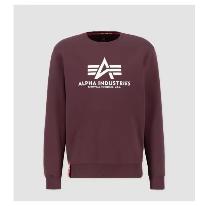 Sudadera Basic Sweater, Marca Alpha Industries, Variedad de color y talla, Para Hombre - 1