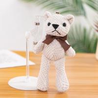 Muñeco De Llavero Oso De Naranja Super Bonito 16cm Peluche Suave Juguete Creativo Regalo De Cumpleaños Para Mujeres Material De Algodón - details 17