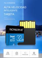 Tarjeta SD Micro Clase 10 256GB 128GB 64GB 32GB 16GB 8GB 4GB Para Cámara Registador De Conducción Memoria De Dispositivos Digitales - details 0