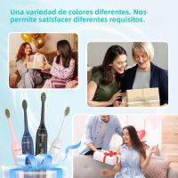 Fairywill Cepillo De Dientes Eléctrico Ultrasonido 42000HZ/min 8pcs Cabezas Recargables Para Adultos Carga Completa En 4h Para 100Días - details 0