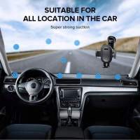 Soporte De Teléfono Móvil Para Tablero De Coche Nueva Base De Absorción De Ventilador De Aire 1 Pieza Accesorio De Automóvil - details 5