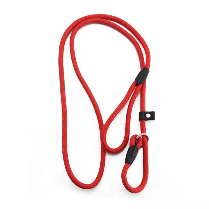 Correa De Nylon Para Perros 130cm Resistente Y Ajustable Correa De Deslizamiento Para Entrenamiento De Perros Correa Slipknot Para Mascotas - 1