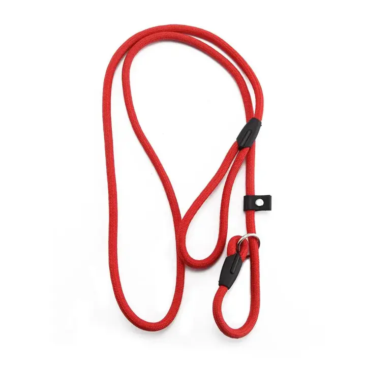 Correa De Nylon Para Perros 130cm Resistente Y Ajustable Correa De Deslizamiento Para Entrenamiento De Perros Correa Slipknot Para Mascotas - 1