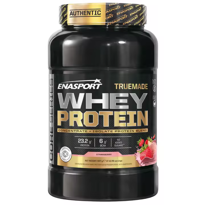 Truemade Whey Protein 2lb (907g) - ENASPORT.  Proteina de suero de leche en polvo. - 1