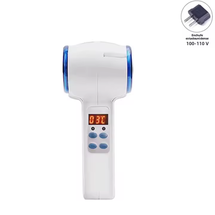 Massajeador Facial Multifuncional De Luz Azul Con Doble Cabeza Para Masaje Y Levantamiento De Piel Antiarrugas Y Rejuvenecimiento - 1