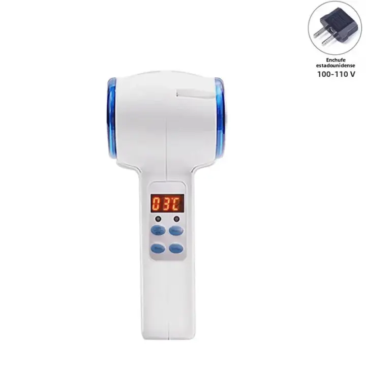 Massajeador Facial Multifuncional De Luz Azul Con Doble Cabeza Para Masaje Y Levantamiento De Piel Antiarrugas Y Rejuvenecimiento - 1