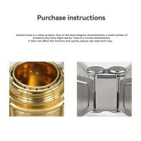 Estufa De Alcohol CAMPINGMOON Para Camping Y Picnics Al Aire Libre Equipamiento Pequeño Y Portátil Hecho De Aleación De Aluminio - details 10