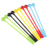2pcs/set De Palmas De Batería De 20cm Para Adultos Y Niños Mallets De Goma Y Plástico Instrumentos De Ritmo - details 0