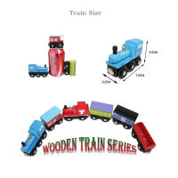 Juguetes De Tren De Madera Magnéticos Accesorios Para Todos Los Бренд De Tracks Modelo De Locomotora James Anime Regalos Para Niños De Navidad - details 8