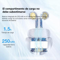 Auriculares Inalámbricos Lenovo HT38 con TWS, Micrófono HD, Estéreo 9D, Cascos Deportivos con Bluetooth, Ligeros y Cómodos, para Android e IOS,cascos originales con Bluetooth 5,0, estéreo de graves, con micrófono y reducción de ruido - details 2