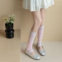 Nuevas Medias De Mujer En Color Sólido Moda Delgadas Transpirables Simple Largas Hasta La Rodilla Elegantes Calentadores De Pierna Tendencia De Calcetines Para Mujer - details 27