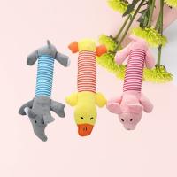 Juguete De Molar Para Perros Suave Y Duradero Adecuado Para Todas Las Razones De Perros Peluche Con Sonido Squeak Forma De Elefante Pato Y Vaca Juguetes Para Mascotas - details 9