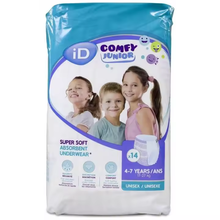 Id Comfy Junior Pants De 4 A 7 Años, 14 Uds - 1