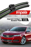 LimpiaParabrisas Antiglacial Para Chevrolet Impala 1999-2019 Plegable Natural De Goma Adecuado Para Modelos 2000-2019 Paquete De 2 Piezas - details 0