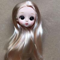 Muñeca De Juguete DIY Con Cabeza De Muñeca De Anime Larga Y Colorida Ojos Estelares Para Niñas Regalo De Vestir Muñeca De 1/6 - details 34