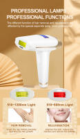 Epilador Laser De Recambio 2 En 1 Vancostar Peluca Trimmer IPL Permanente Y Sin Dolor Para Bikini Y Cuerpo Con Rejuvenecimiento - details 1