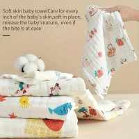 Banner - Toalla gasa para bebe diseño dinosaurios 25 cm