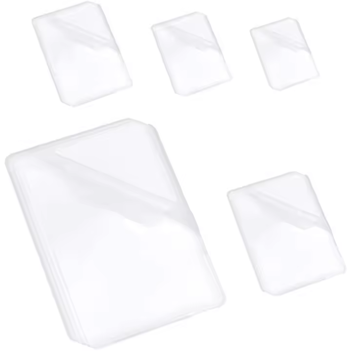 150 Pcs De Bolsas Laminantes Térmicas 2Mil Claro Para Protección De Fotos Material De Artesanía DIY - 1