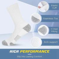 6 pares de calcetines de gimnasio al aire libre para hombre, alta calidad, cómodos, suaves, agarre al suelo, fútbol, talla grande, nuevo estilo - details 4