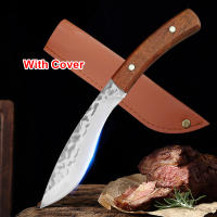 Cuchillo De Barbacoa Para Cortar Carne Y Frutas Forjado En Acero Inoxidable Cuchillo De Cocina Versátil Para Trabajar En La Cocina - details 0