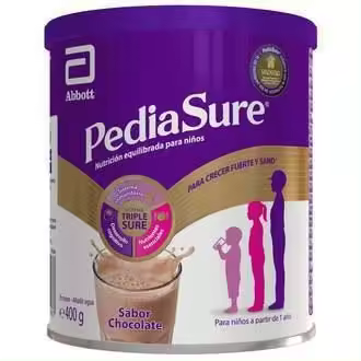 PEDIASURE POLVO 1 LATA 400 G SABOR CHOCOLATE - 1